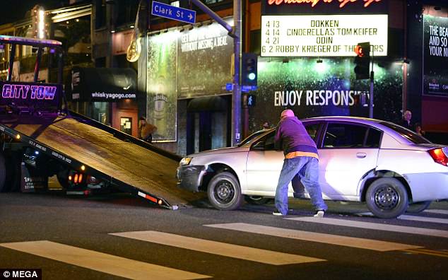 VIDEO Ron Jeremy Escapes Car Wreck Outside WhiskyAGoGo Unharmed