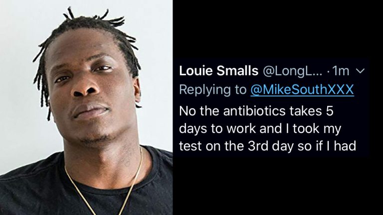 Moron Louie Smalls Admits He Was On Antibiotics When He Tried To Shoot