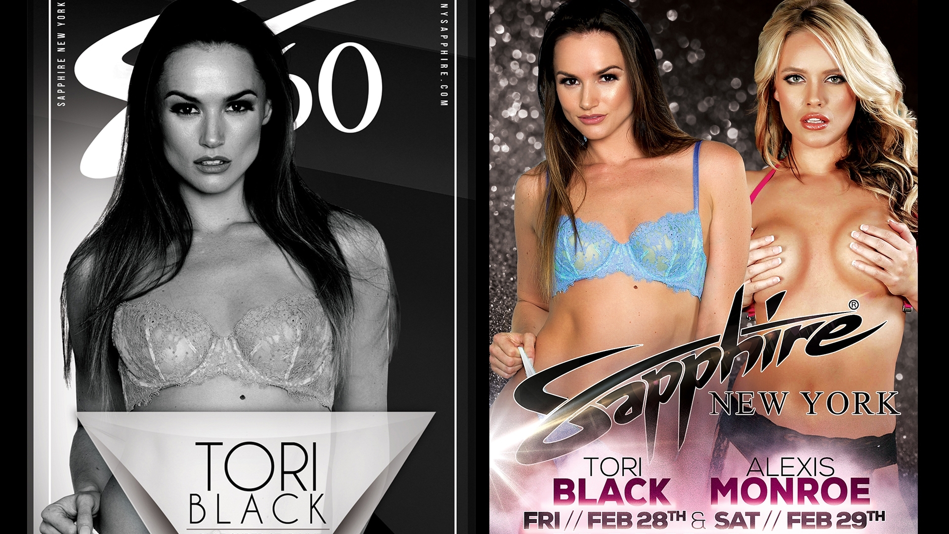 Tori Black As A Tv Reporter - Tori Black at NYC's Sapphire 60 This Weekend with Special Guest Alexis  Monroe